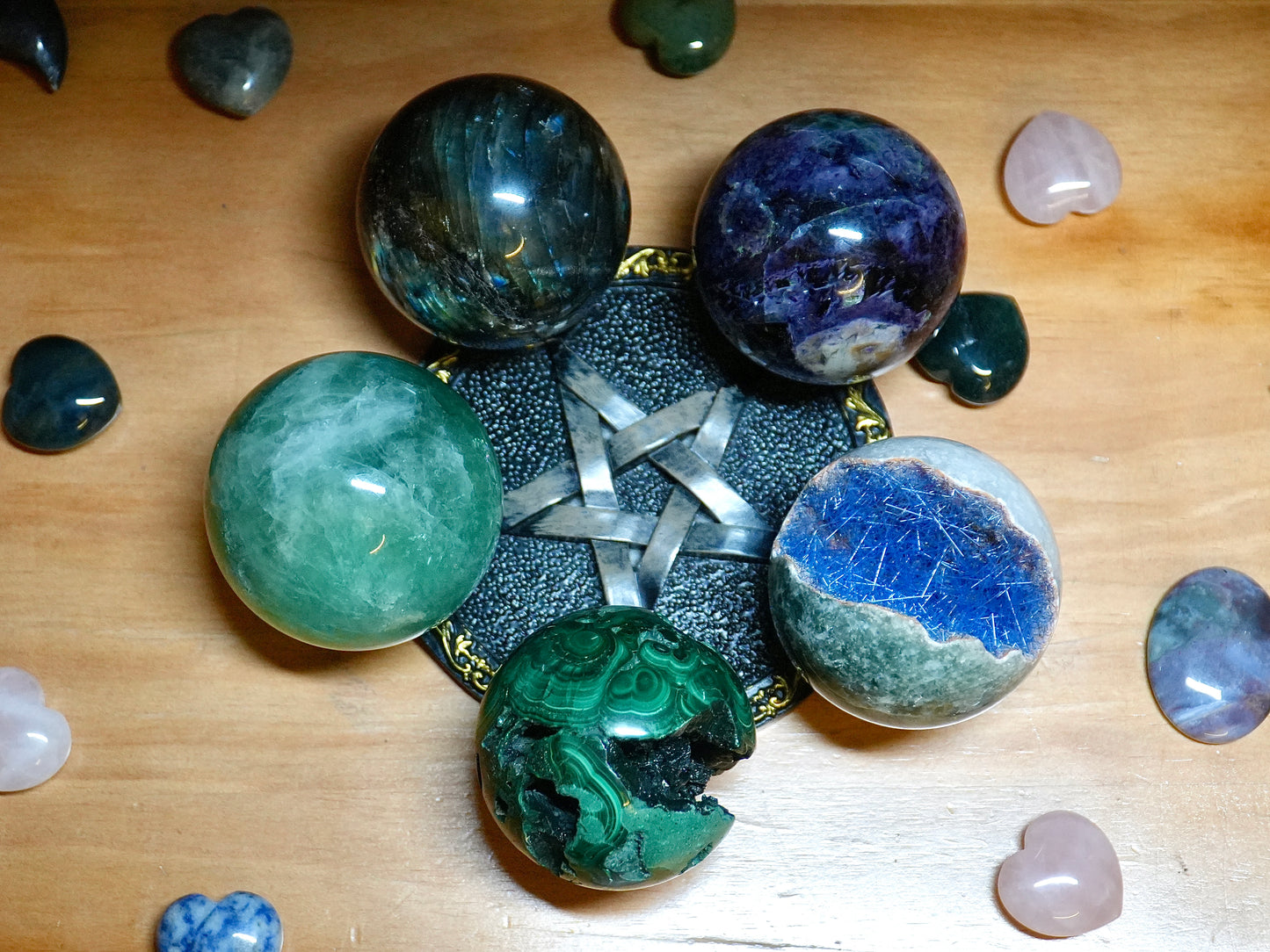 Crystal Sphere Array