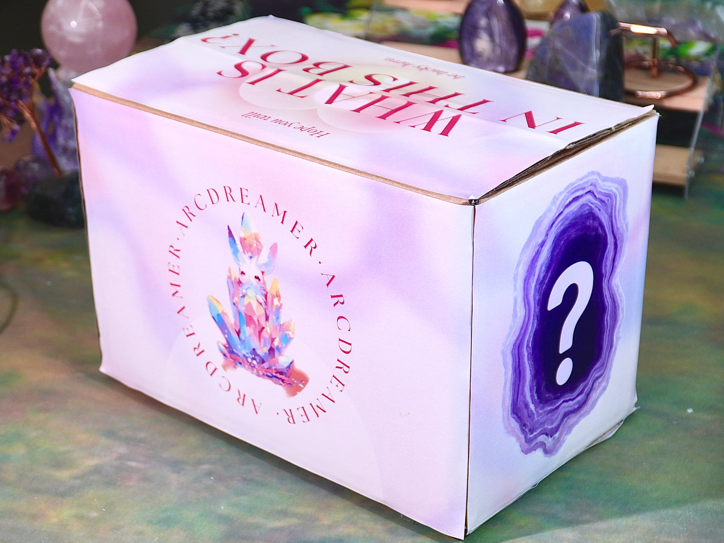 Mystery Box B Crystal Tower/Sphere/Flower/Freeform/Slab/Bowl