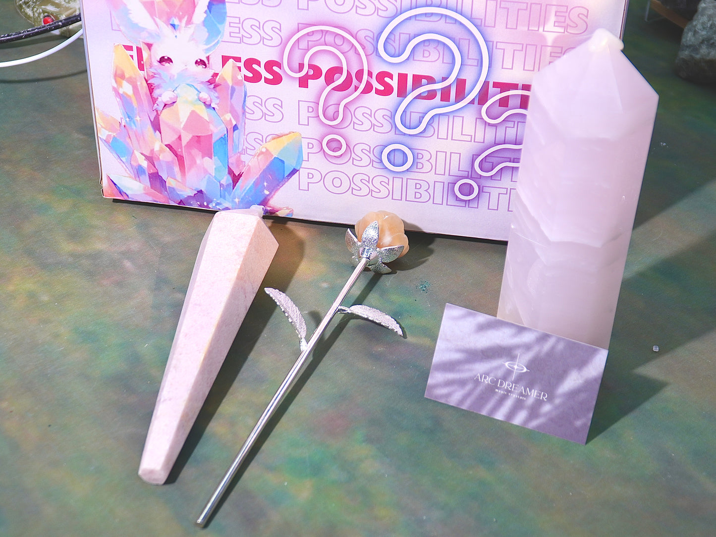 Mystery box A Crystal Tower/Sphere/Flower/Freeform/Slab/Bowl