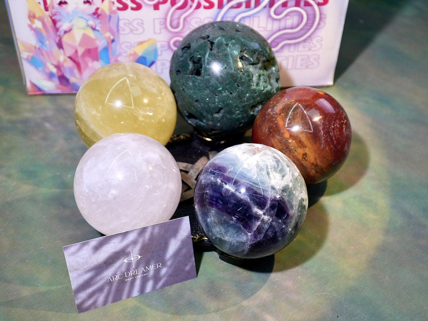 Crystal Sphere Array